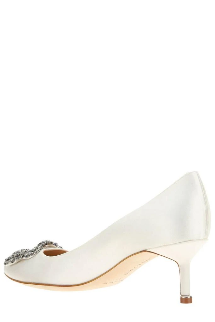 商品Manolo Blahnik|Manolo Blahnik Hangisi Pointed-Toe Pumps,价格¥6051,第3张图片详细描述