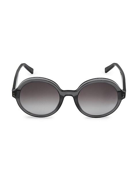 Gancini Round Gradient Sunglasses商品第1张图片规格展示