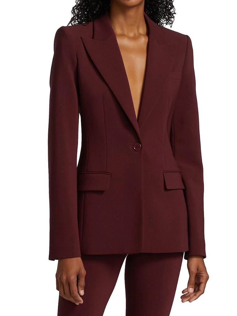 商品Michael Kors|Georgina Single-Breasted Virgin-Wool Blazer,价格¥5610,第3张图片详细描述