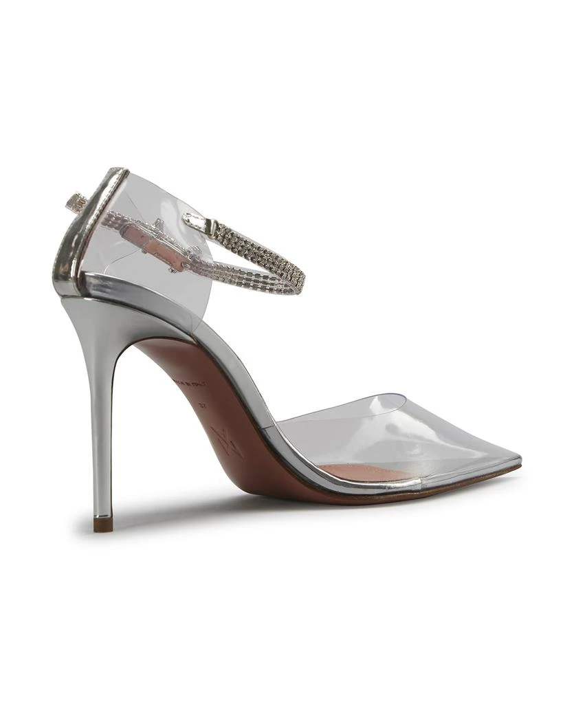 商品Amina Muaddi|St.Ursina Pointed Crystal Ankle-Strap Glass Pumps,价格¥4314,第3张图片详细描述