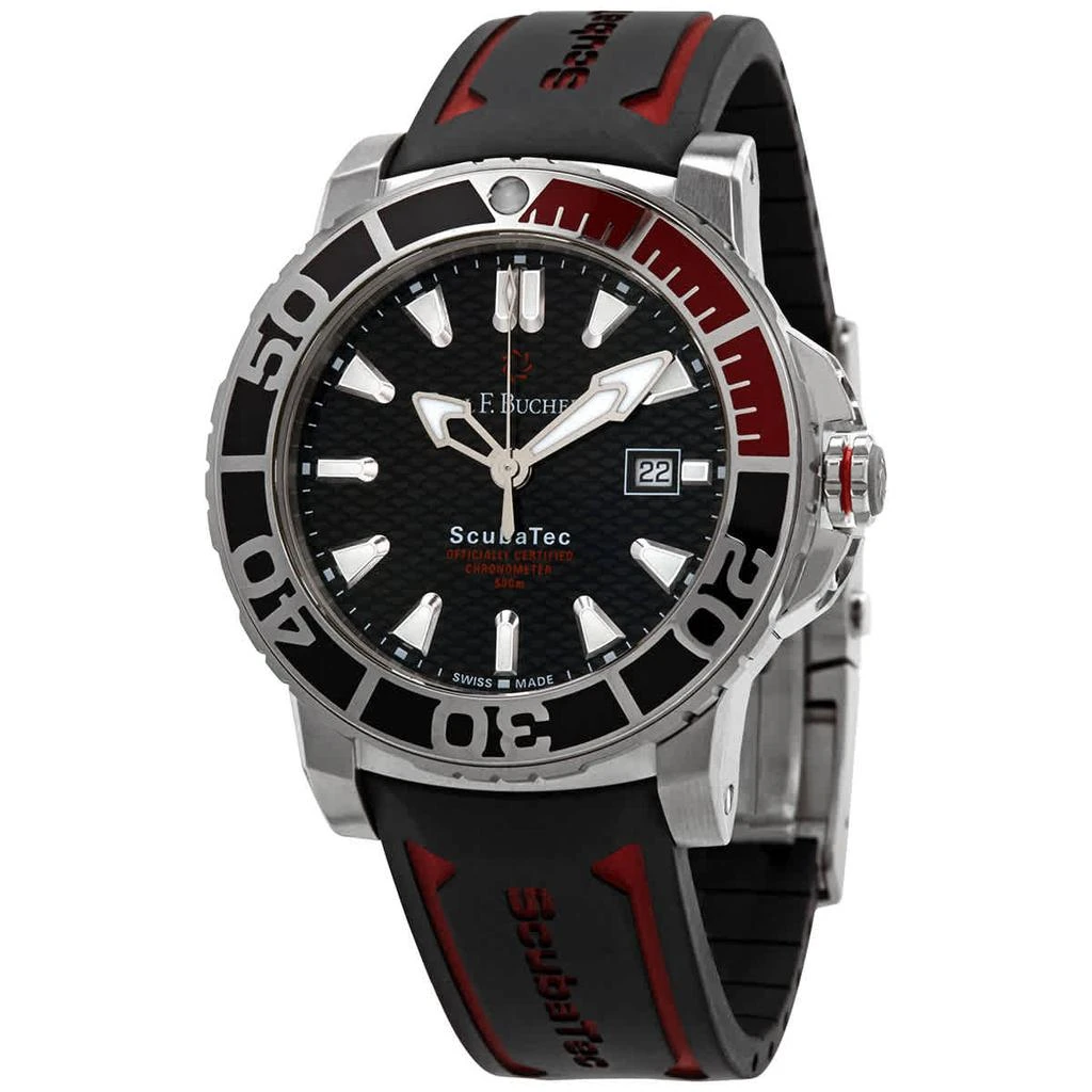 商品Carl F. Bucherer|Patravi Scubatec Automatic Coke Bezel Men's Watch 00.10632.23.33.02,价格¥36046,第1张图片