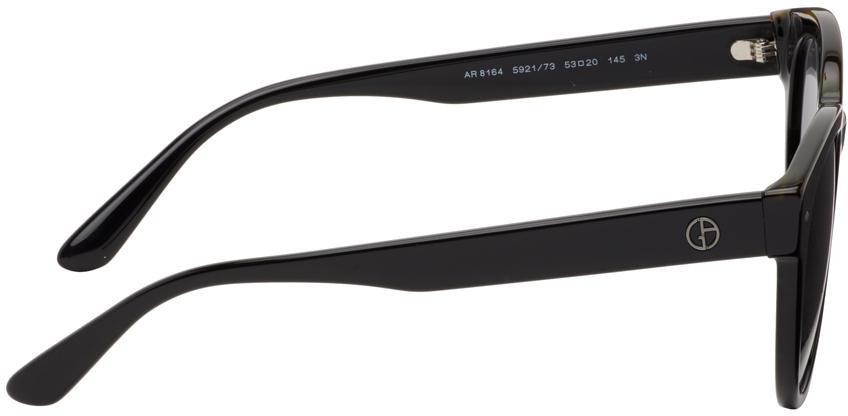 商品Giorgio Armani|黑色徽标太阳镜,价格¥3022,第4张图片详细描述