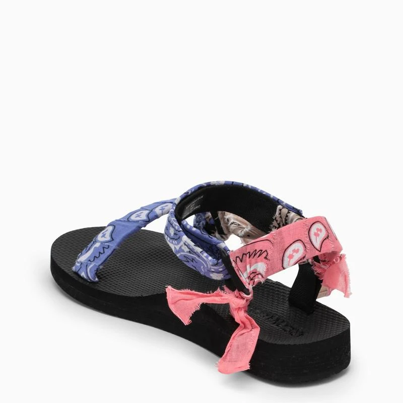 商品Arizona Love|Pink/purple/light pink Paisley-print Trekky sandals,价格¥547,第4张图片详细描述