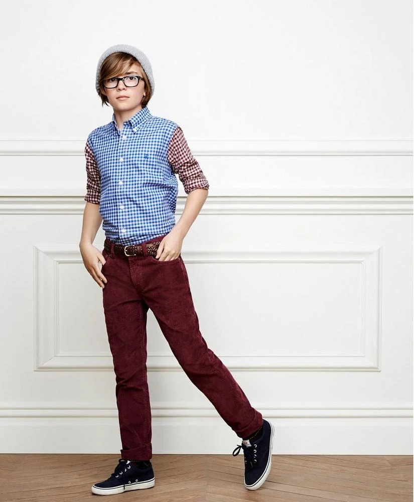 商品Brooks Brothers|Boys 14-Wale Corduroys,价格¥206,第4张图片详细描述