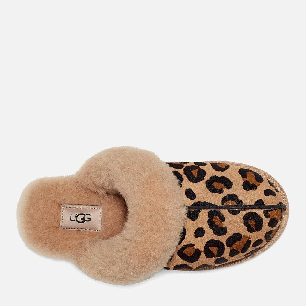商品UGG|UGG Scuffette II Shearling-Lined Cow Hair Slippers,价格¥572,第3张图片详细描述