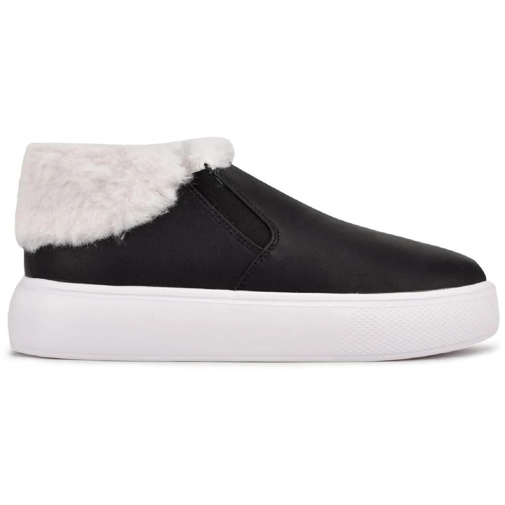 商品Nine West|Nine West Womens Klines Faux Leather Llifestyle Slip-On Sneakers,价格¥84,第2张图片详细描述