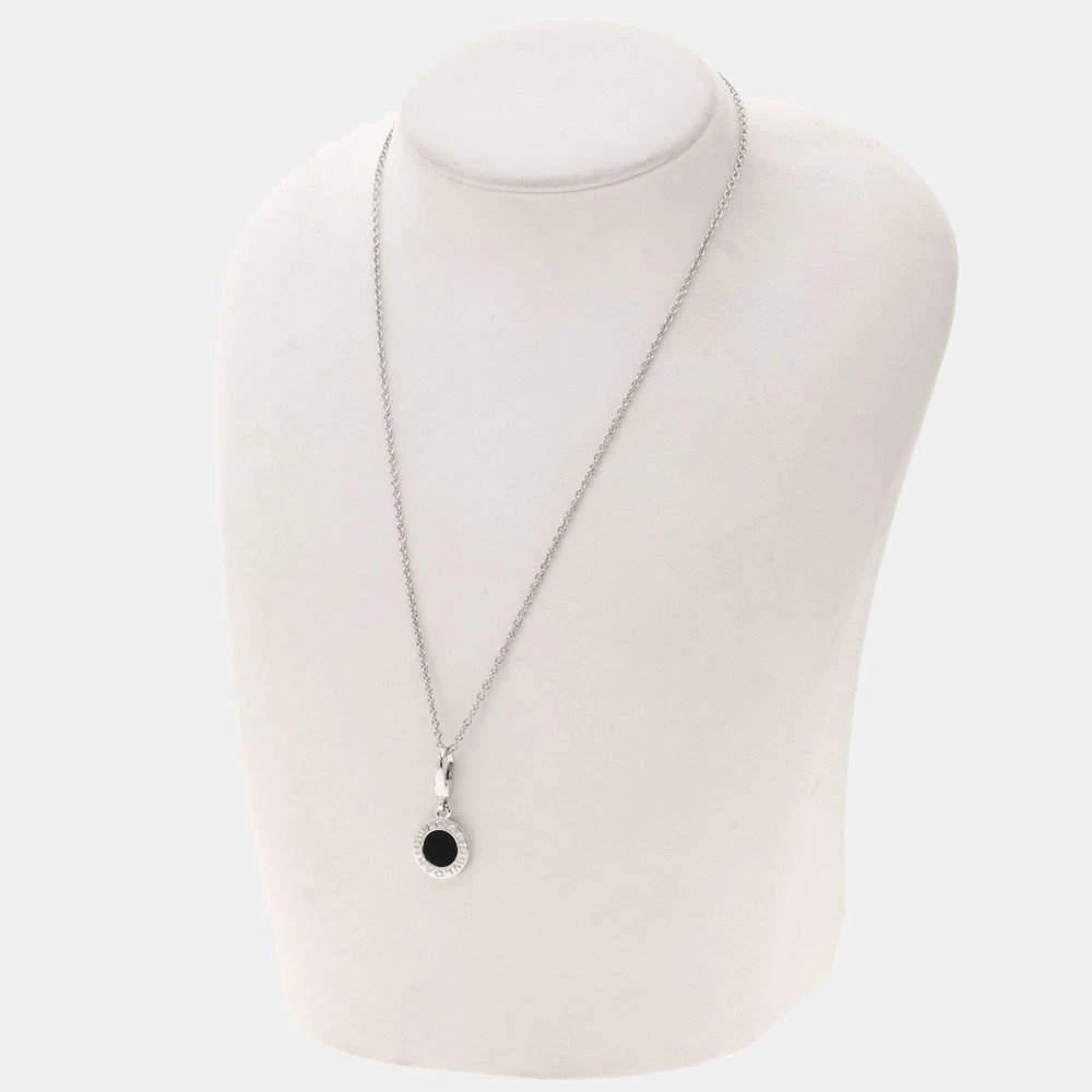 商品[二手商品] BVLGARI|Bvlgari Bvlgari Bvlgari 18K White Gold Onyx Necklace,价格¥12169,第4张图片详细描述