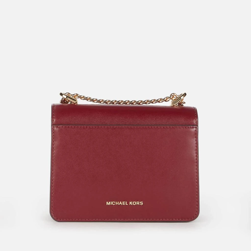 商品Michael Kors|MICHAEL Michael Kors Women's Jade Gusset Cross Body Bag - Dk Berry,价格¥974,第2张图片详细描述