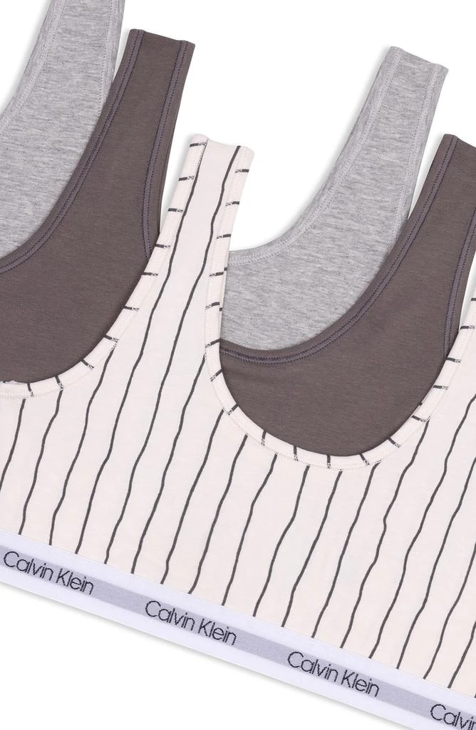商品Calvin Klein|Classic Bralette - Pack of 3,价格¥109,第3张图片详细描述