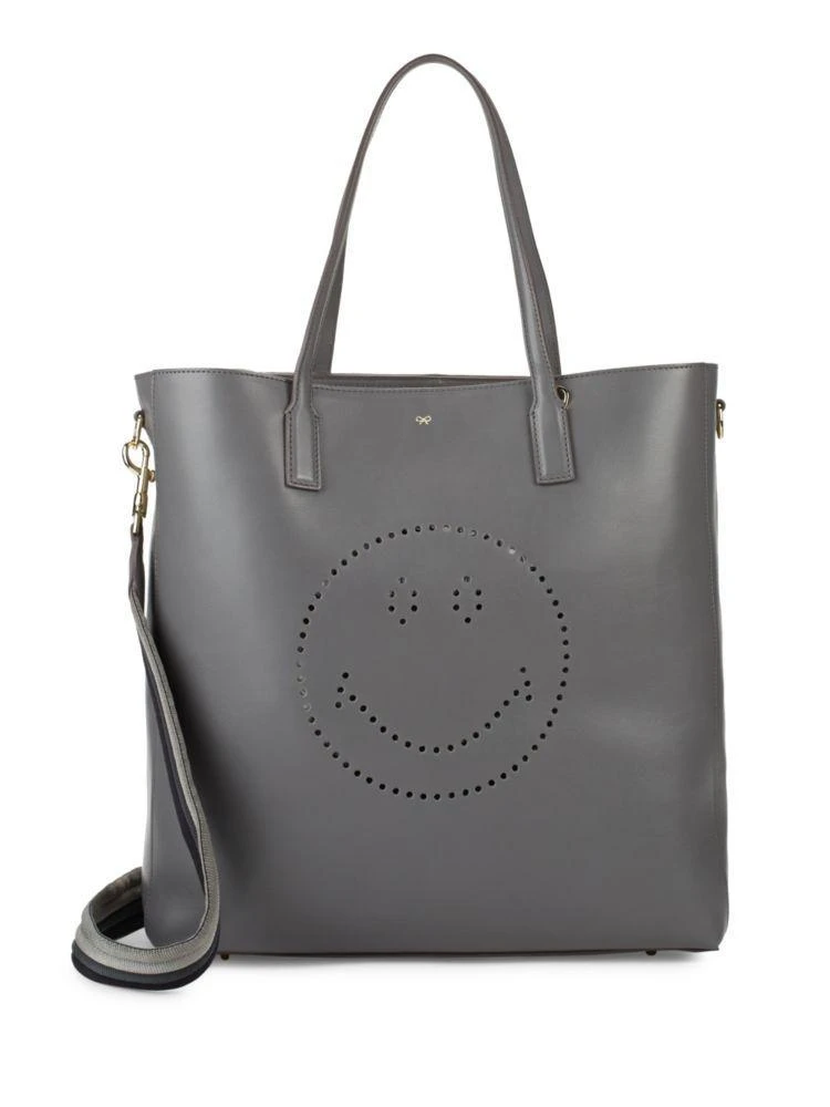 商品Anya Hindmarch|Ebury Smiley Leather Tote,价格¥5347,第1张图片