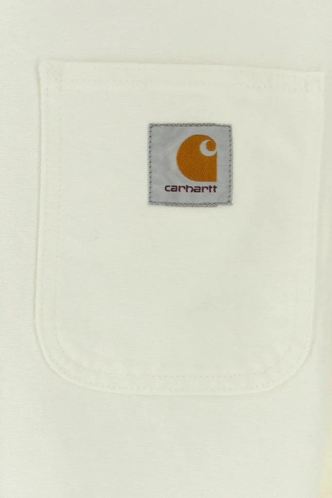 商品Carhartt|White Cotton Detroit Jacket,��价格¥1386,第3张图片详细描述