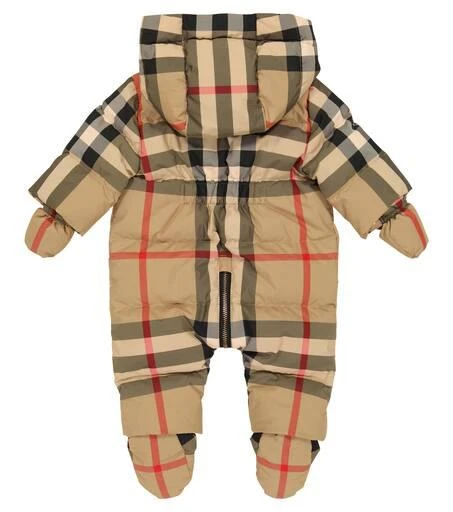 商品Burberry|Baby Vintage Check padded onesie,价格¥4180,第2张图片详细描述