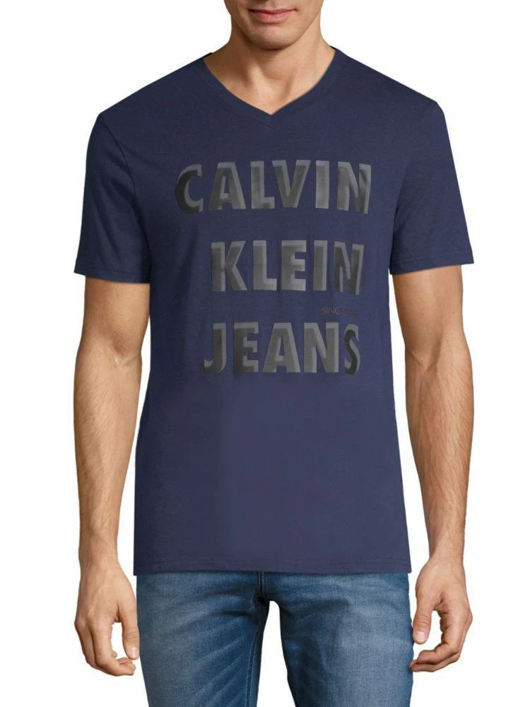 商品Calvin Klein|Cotton Logo Tee,价格¥119,第1张图片