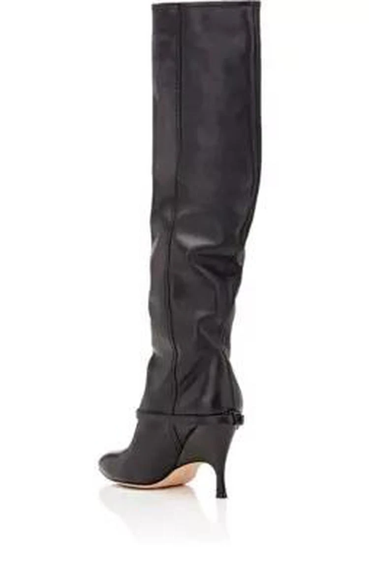 商品ALCHIMIA DI BALLIN|Titan Leather Knee Boots,价格¥3863,第3张图片详细描述