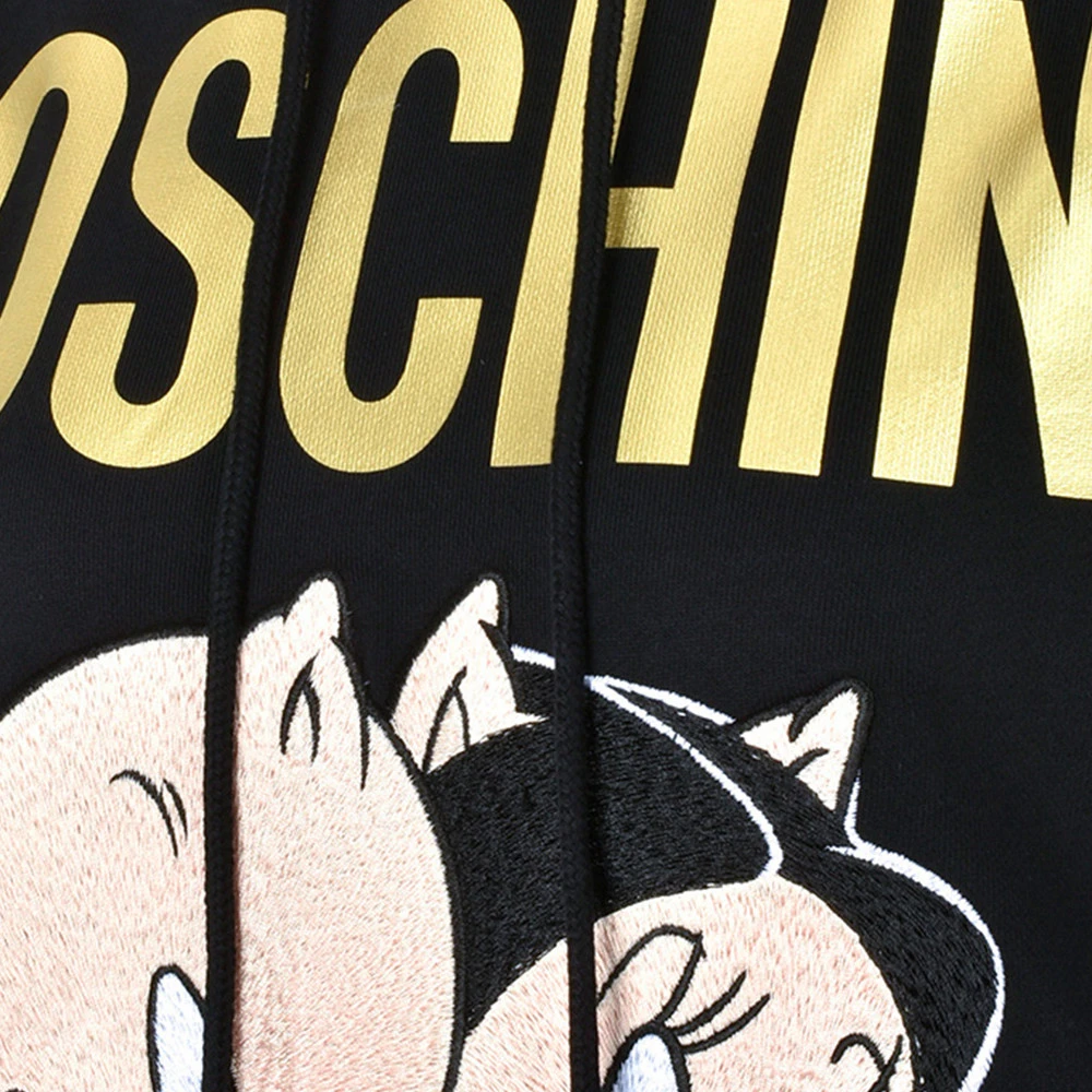 商品Moschino|Moschino 莫斯奇诺 黑色中国新年小猪卫衣 D1A1779-1027-1555,价格¥2896,第1张图片