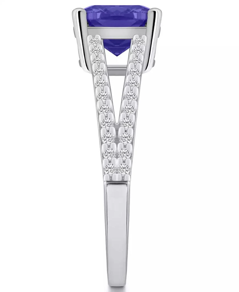 商品Macy's|Tanzanite (2-1/3 Ct. t.w.) and Diamond (1/3 Ct. t.w.) Ring,价格¥50791,第4张图片详细描述