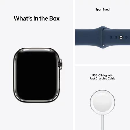 Apple Watch Series 7 Stainless Steel 41mm GPS + Cellular (Choose Color)商品第9张图片规格展示