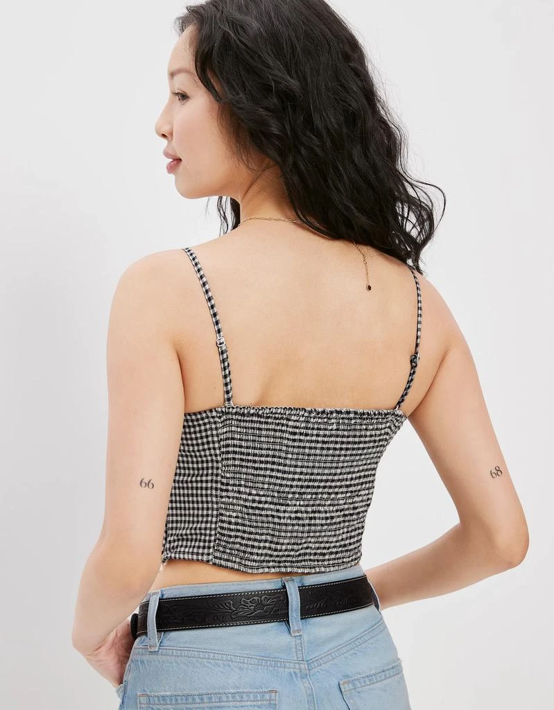 商品AE|AE Square Neck Corset Tube Top,价格¥107,第2张图片详细描述