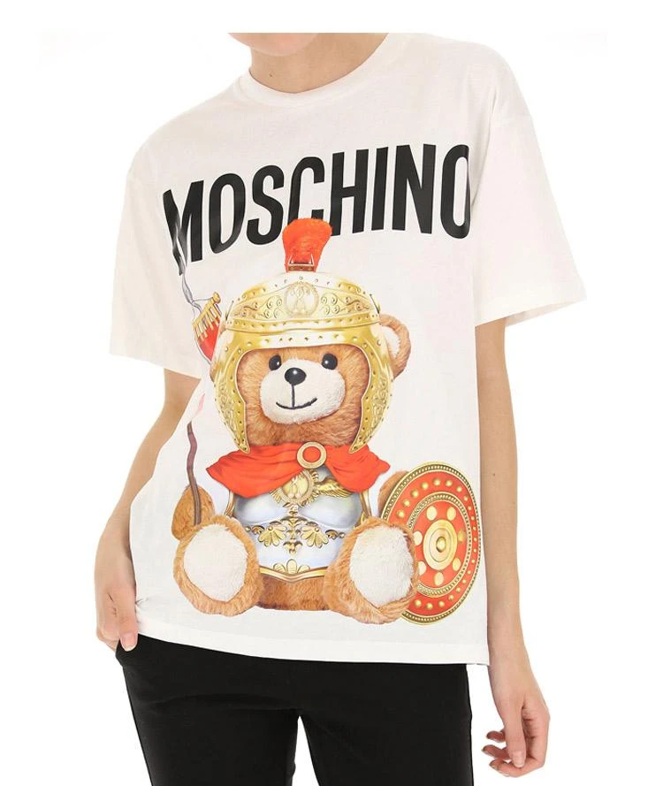 商品moschino/莫斯奇诺|moschino莫斯奇诺女士印花时尚百搭T恤EV070355401002912,价格¥1634,第4张图片详细描述