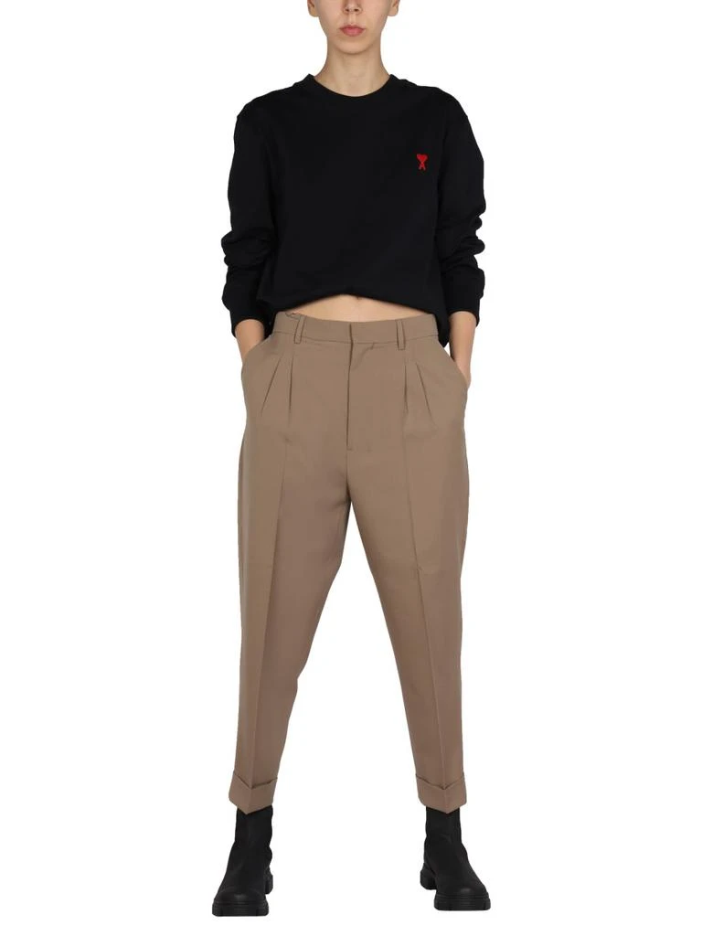 商品AMI|Ami Paris CARROT FIT PANTS,价格¥2577,第1张图片