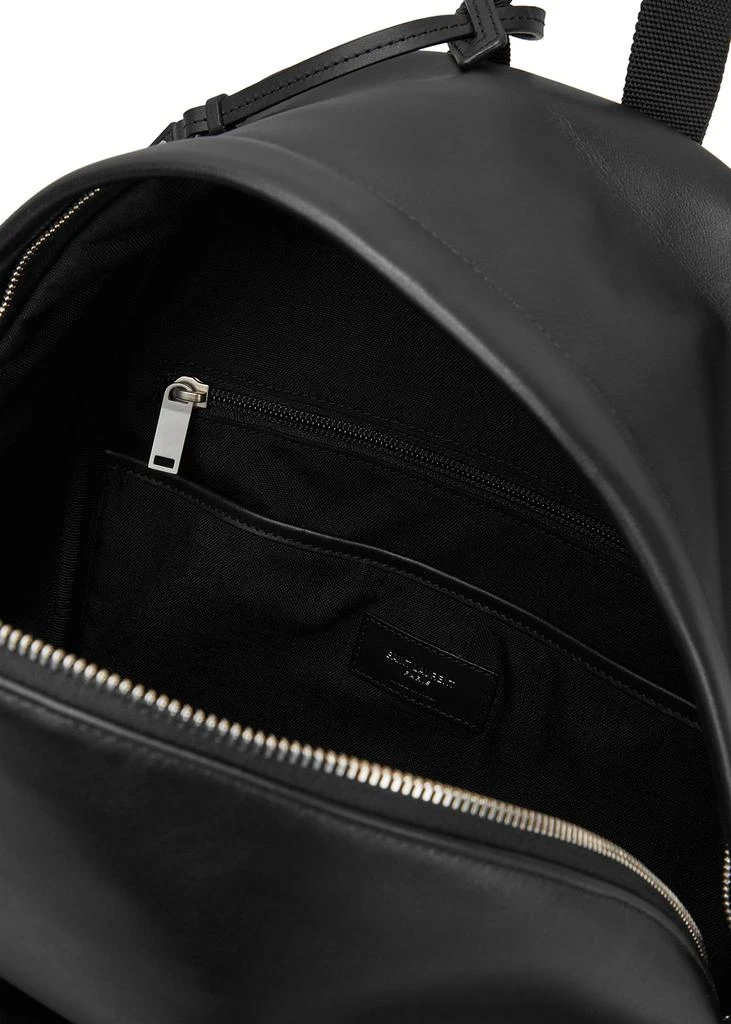 商品Yves Saint Laurent|City black leather backpack,价格¥9341,第4张图片详细描述