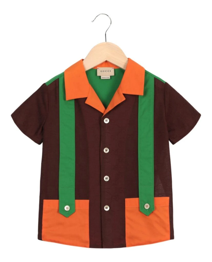 商品Gucci|Logo Jacquard Shirt,价格¥880,第1张图片