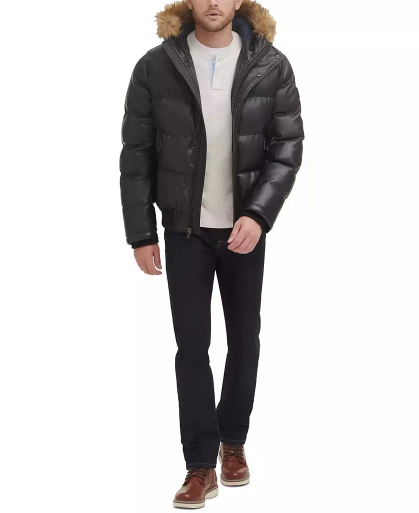 商品Tommy Hilfiger|Men's Quilted Snorkel Bomber Jacket,价格¥987,第2张图片详细描述