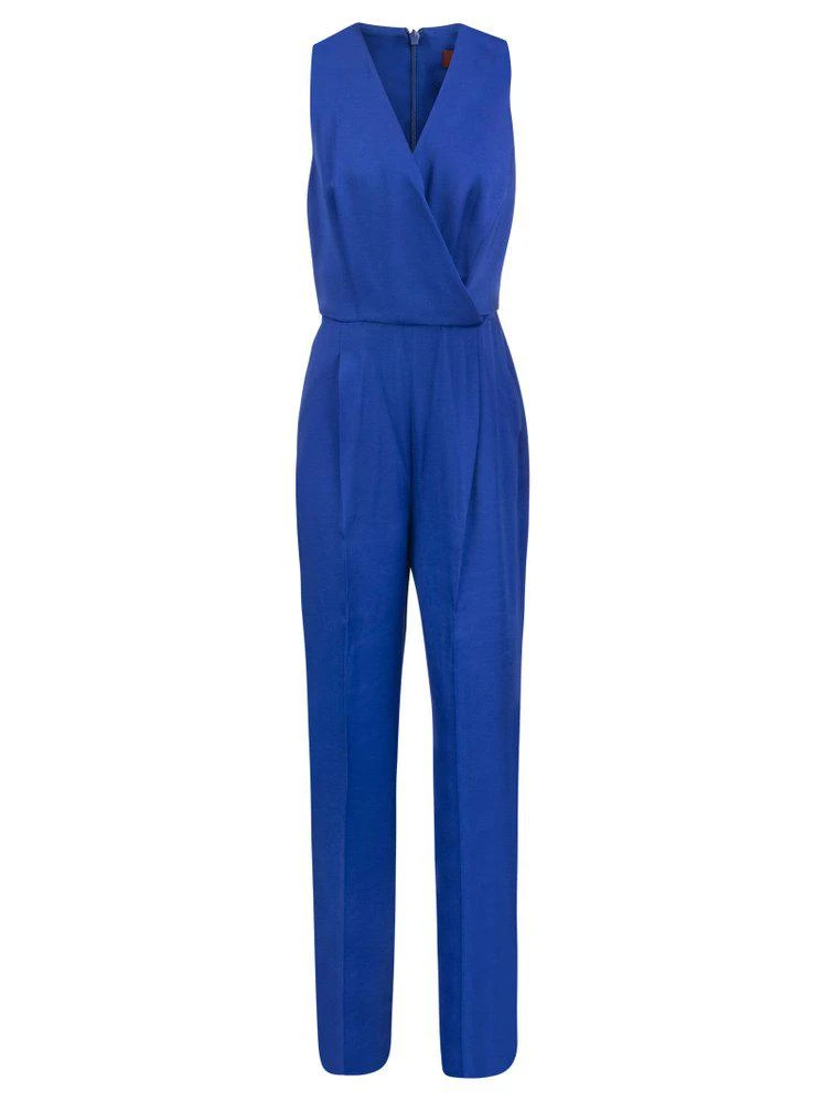 商品Max Mara|Max Mara Studio Sleeveless V-Neck Jumpsuit,价格¥1897,第1张图片