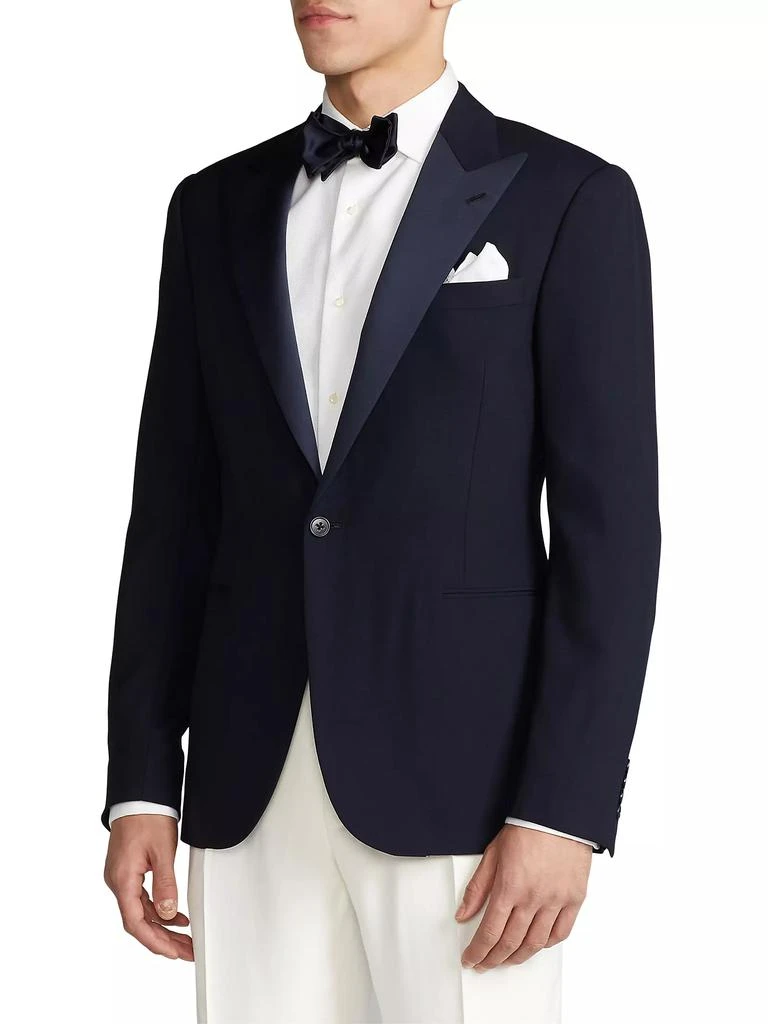 商品Ralph Lauren|Formal Gregory Peak Lapel Single-Button Sport Coat,价格¥18766,第3张图片详细描述