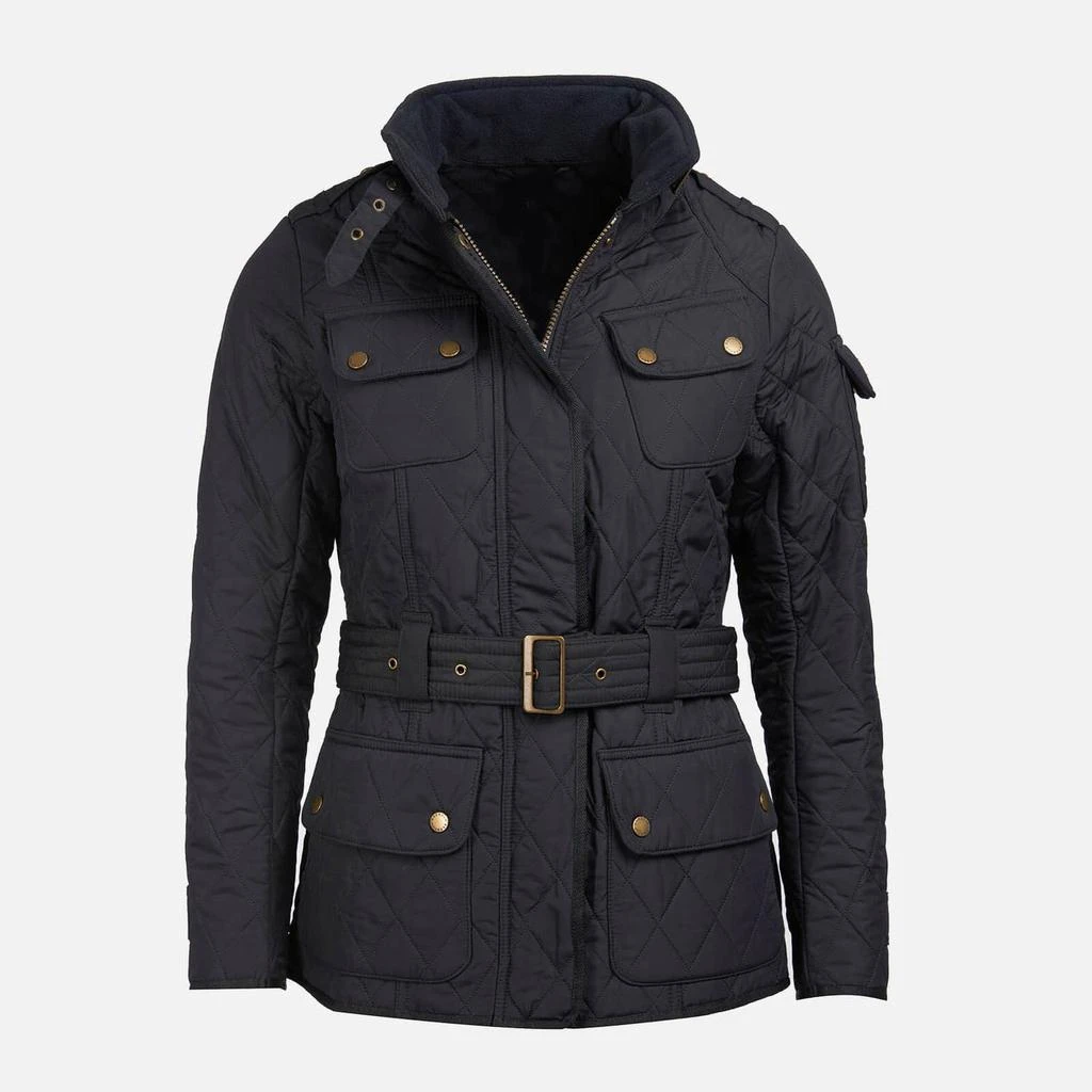 商品Barbour|Barbour International Women's Tourer Polarquilt Jacket - Navy,价格¥893,第4张图片详细描述