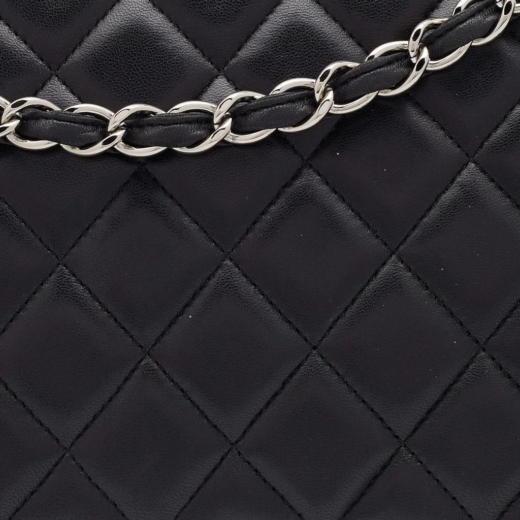 商品[二手商品] Chanel|Chanel Black Quilted Leather Maxi Classic Double Flap Bag,价格¥24818,第5张图片详细描述