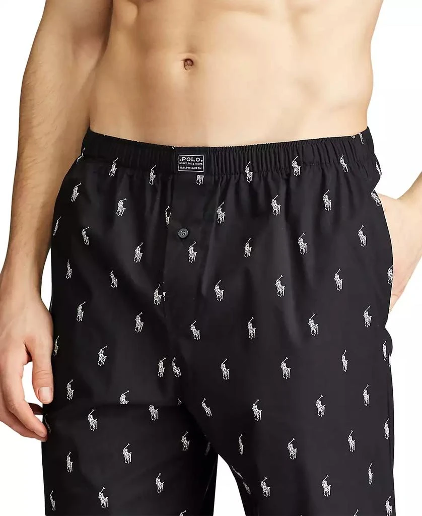 商品Ralph Lauren|Men's Polo Player Pajama Pants,价格¥418,第4张图片详细描述