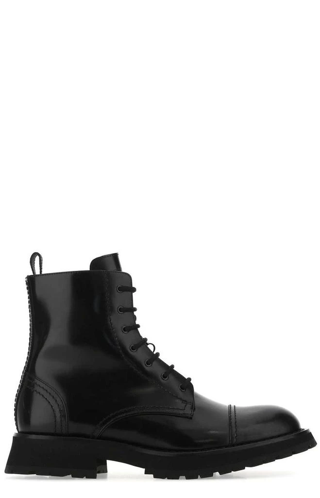 商品Alexander McQueen|Alexander McQueen Lace-Up Ankle Boots,价格¥4004,第1张图片