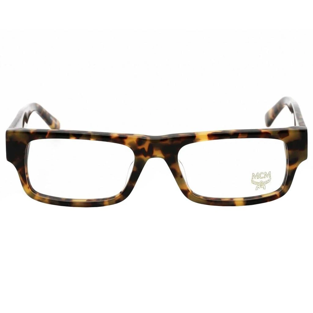 商品MCM|MCM Women's Eyeglasses - Havana Rectangular Zyl Frame Clear Demo Lens | MCM2717 214,价格¥392,第2张图片详细描述