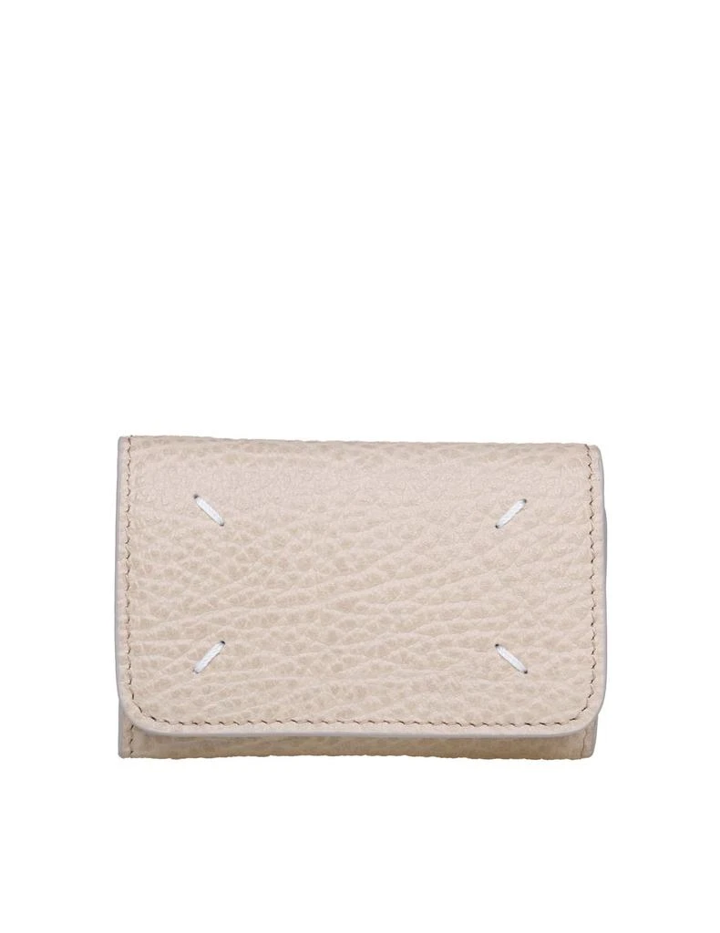 商品MAISON MARGIELA|Maison Margiela Card Holder In Cashmere Color Leather,价格¥1857,第1张图片
