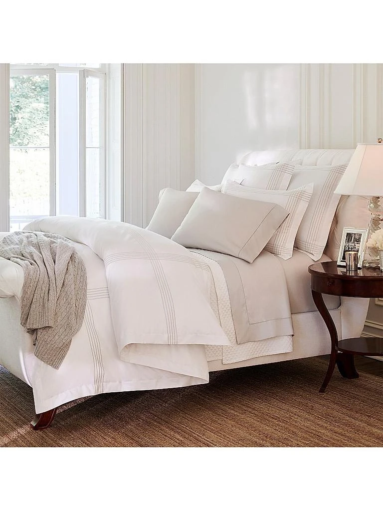Organic Sateen Handkerchief Duvet Cover &amp; Sham Collection 商品