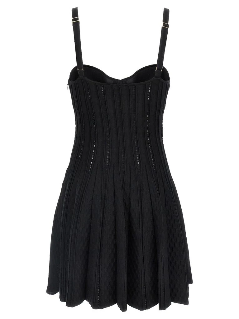 商品ELISABETTA FRANCHI|Knitted Dress Dresses Black,价格¥2119,第2张图片详细描述