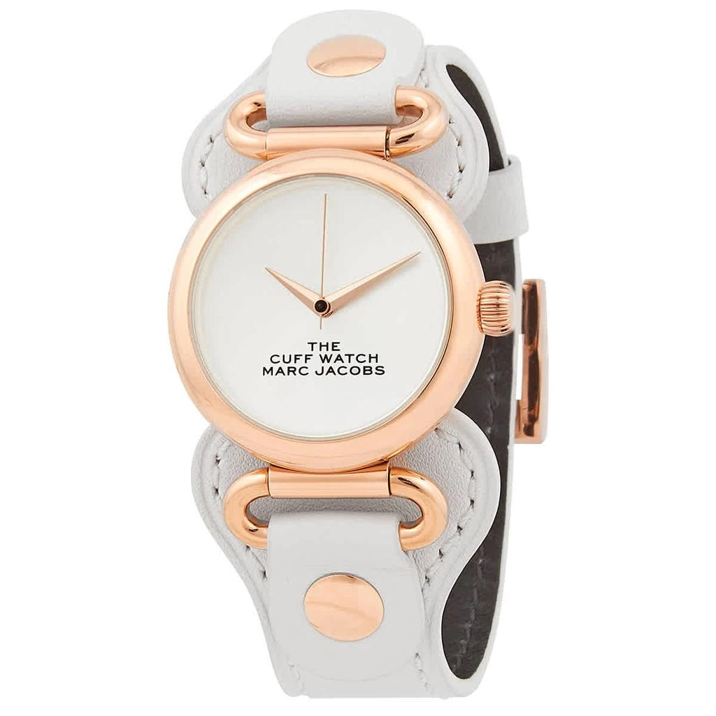 商品Marc Jacobs|The Cuff Quartz Silver Dial Ladies Watch MJ0120184727,价格¥1014,第1张图片