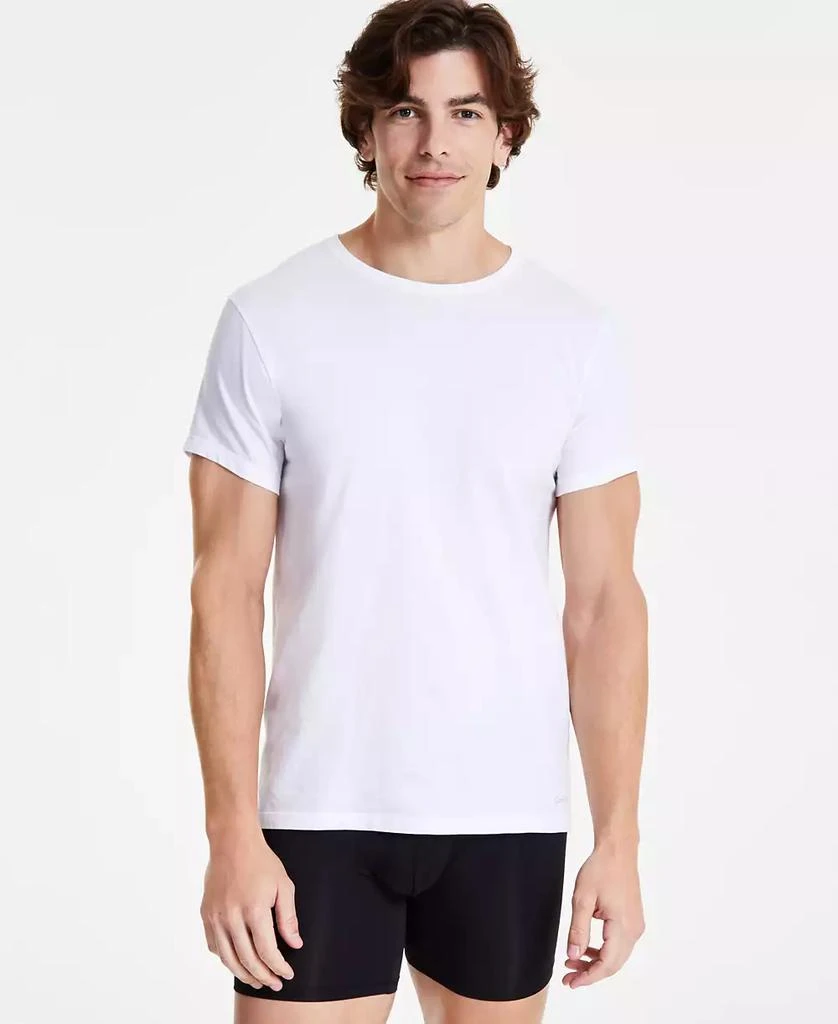 商品Calvin Klein|男士 5件装棉质经典圆领汗衫,价格¥370,第2张图片详细描述