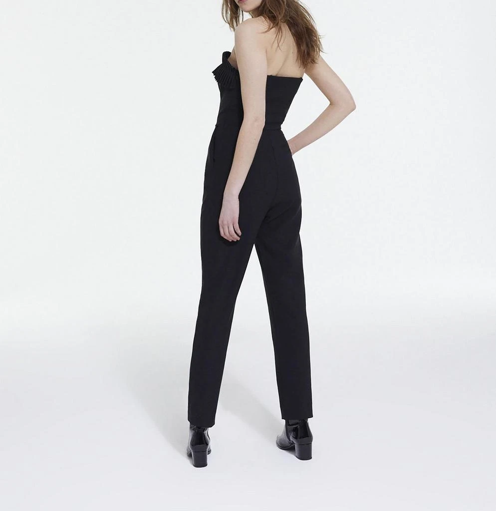 商品预计3周后发货 The Kooples|The Kooples - Combinaison Bustier Detail Plisses - Femme,价格¥941,第2张图片详细描述