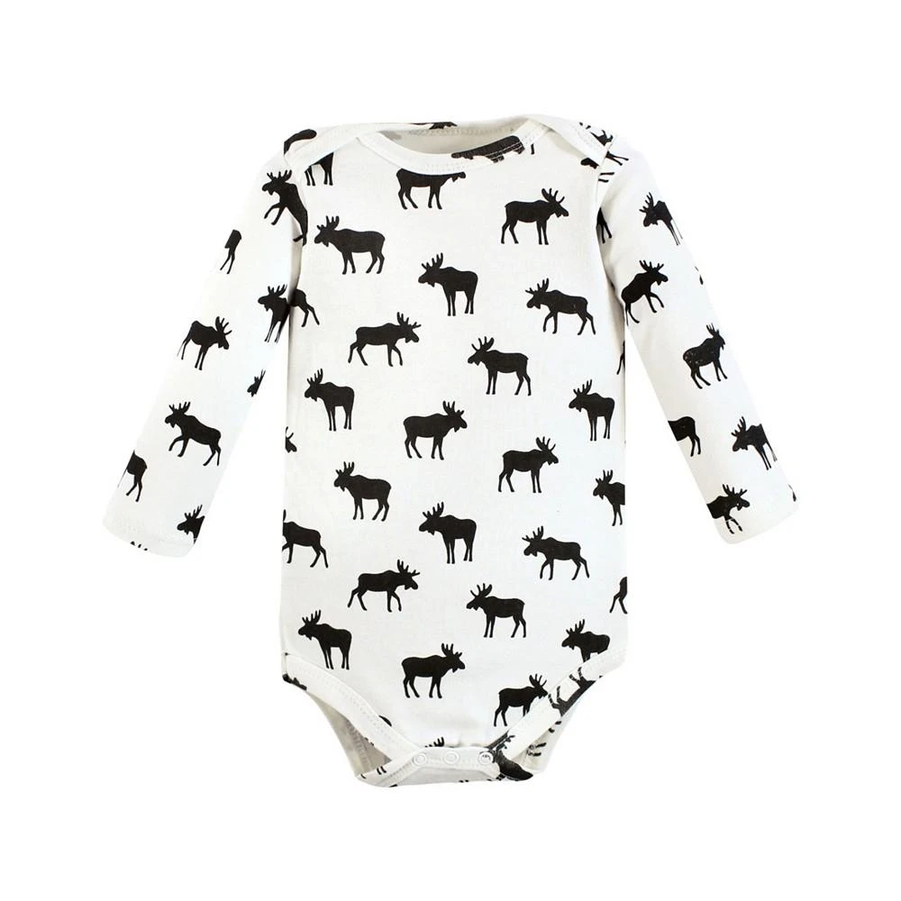 商品Hudson|Baby Boys Long-Sleeve Bodysuits, Pack of 5,价格¥173,第5张图片详细描述