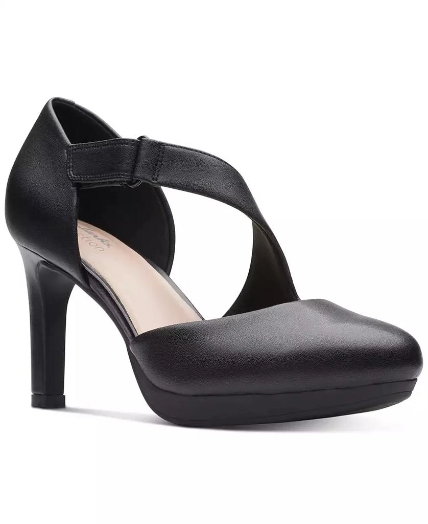 商品Clarks|Women's Ambyr Glow Asymmetrical Comfort Pumps,价格¥543,第1张图片