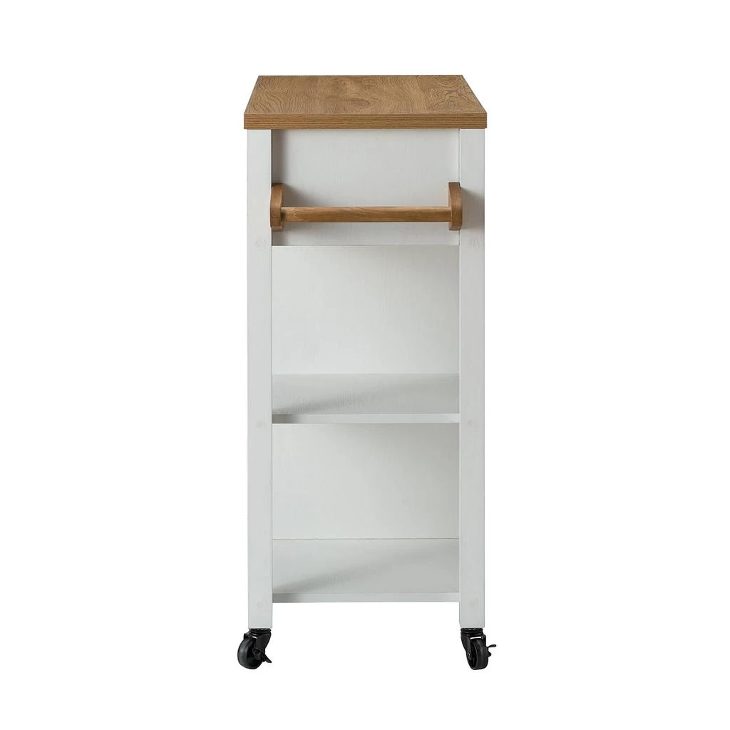 商品Tina's Home|Thessaly 31.5" Wide Rolling Kitchen Cart,价格¥2239,第4张图片详细描述