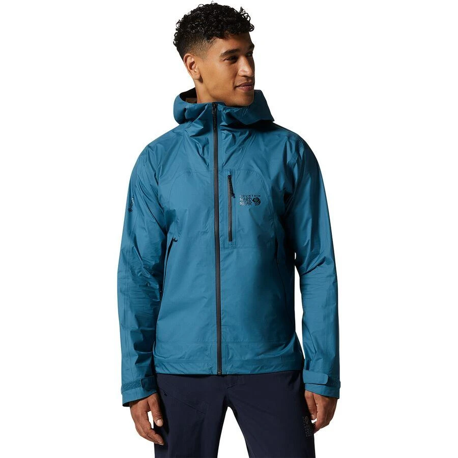 商品Mountain Hardwear|Exposure/2 GORE-TEX Paclite Plus Jacket - Men's,价格¥1532,第1张图片详细描述