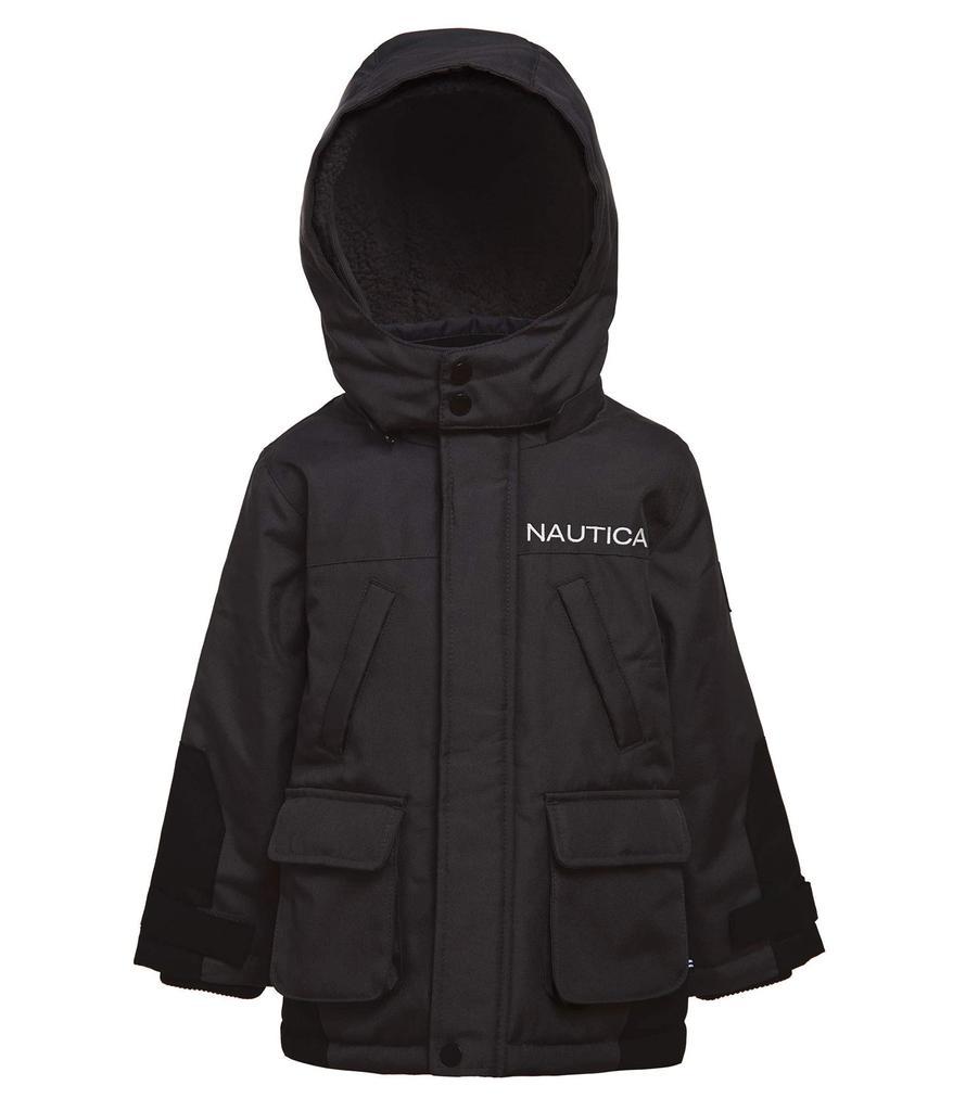 商品Nautica|Boys' Water Resistant Snorkel Jacket,价格¥423-¥634,第1张图片