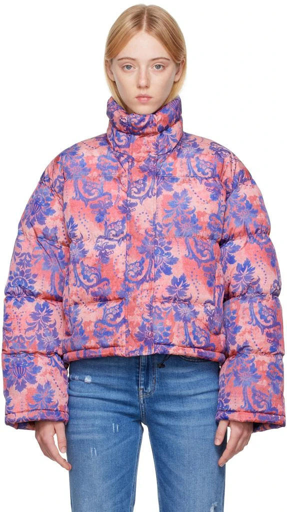 商品Versace|Pink Tapestry Jacket,价格¥1530,第1张图片