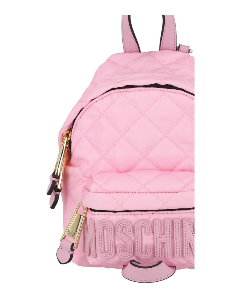 商品Moschino|Quilted Nylon Mini Backpack,价格¥2554,第5张图片详细描述