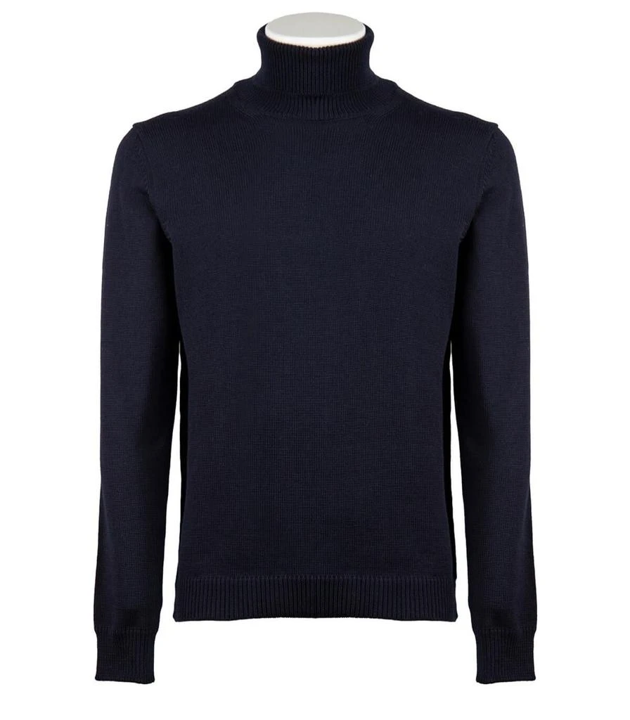 商品ROBERTO COLLINA|Roberto Collina Mens Blue Wool Sweater,价格¥2313,第1张图片