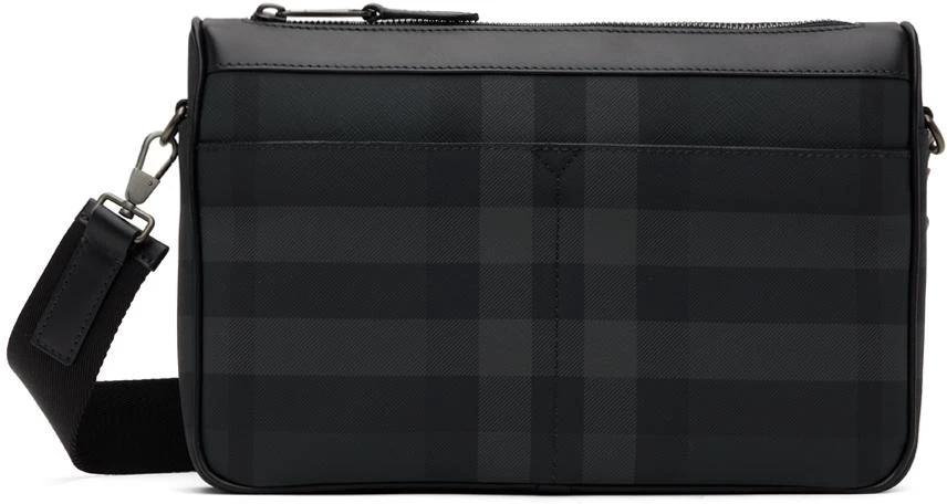 商品Burberry|Black & Gray Rambler Bag,价格¥9080,第1张图片