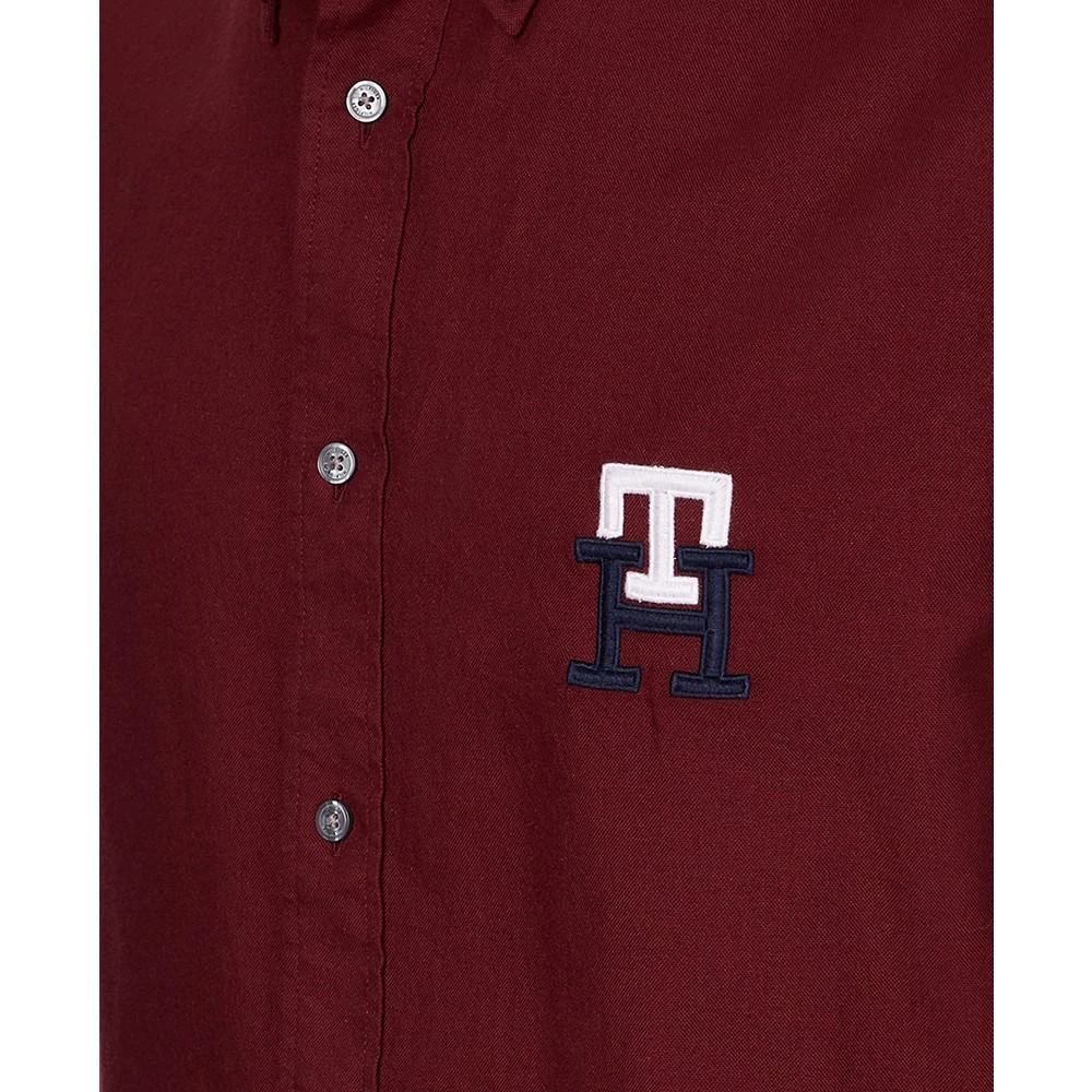 商品Tommy Hilfiger|Men's Classic-Fit Embroidered Monogram Button-Down Shirt,价格¥357,第4张图片详细描述